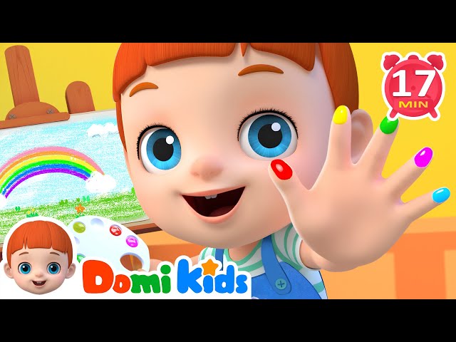 Baby Finger Family Song | Catchy Family Songs | Educational Songs & Nursery Rhymes | Domi Kids