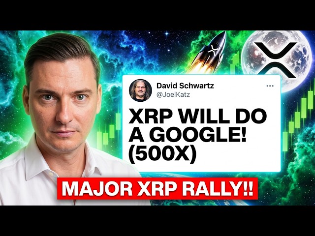 DAVID SCWHARTZ: ''XRP IS THE NEXT GOOGLE!!'' 500X XRP RALLY!!!