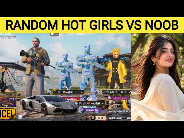 Random 3 rich 🤑 players And I im level 1 Noob prank 50RP MAX & MYTHIC OUTFITS #294