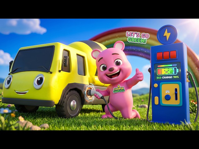 Learn Colors With A Fuel Filler Truck | Fun Color Learning For Kids | Lemo Kids