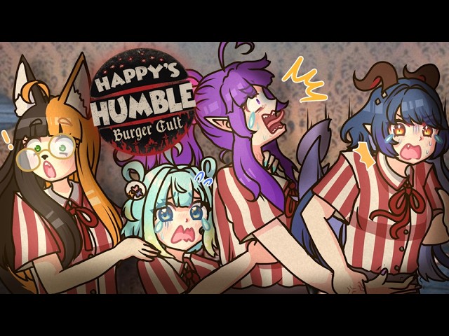 The Gang Appeases a Demon. (Happy's Burger Cult VOD w/ @cakejumper @PennyPuffball @XiulanLong)