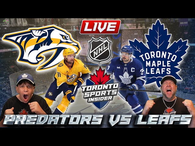 🔴 Nashville Predators vs Toronto Maple Leafs LIVE | NHL Opening Night LIVE Stream Play-by-Play