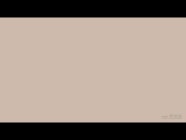 A Color a Day - Smoke Dragon #ccbbaa - 2026.10.04 by @majal