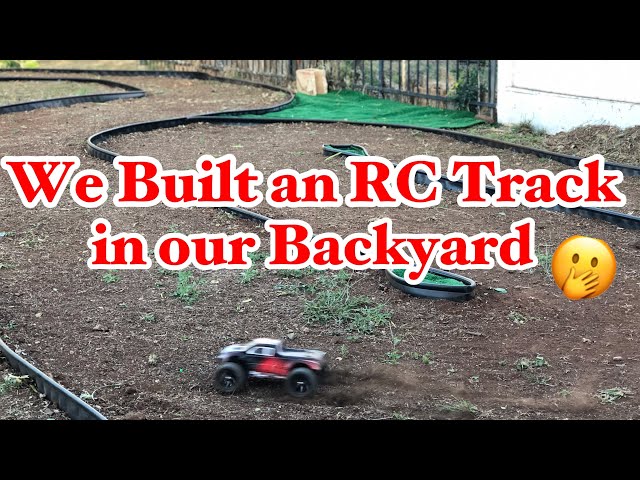 Backyard RC Track Project!!!!