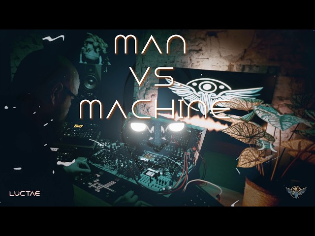 Dark Hypnotic Techno Live Jam — Cave Sessions 106: Man vs. Machine