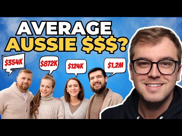 Financial Statistics of the Average Australian (Eye-Opening)