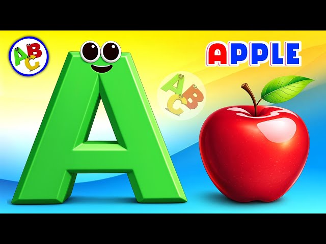  🔤 ABC Alphabet Song 🎶✨ | Phonics Learning for Kids 🎵 | Fun & Easy 🌈