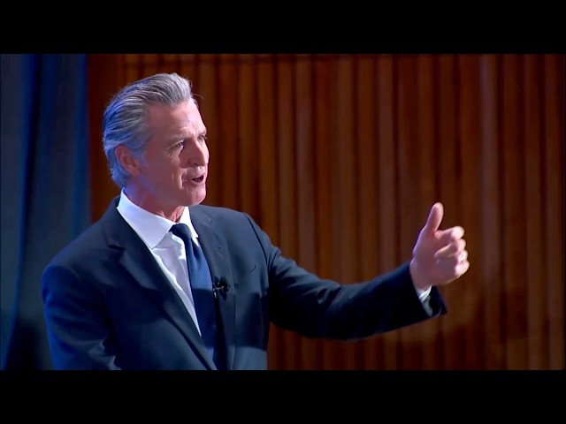 California Governor Gavin Newsom Speaks at the United Nations