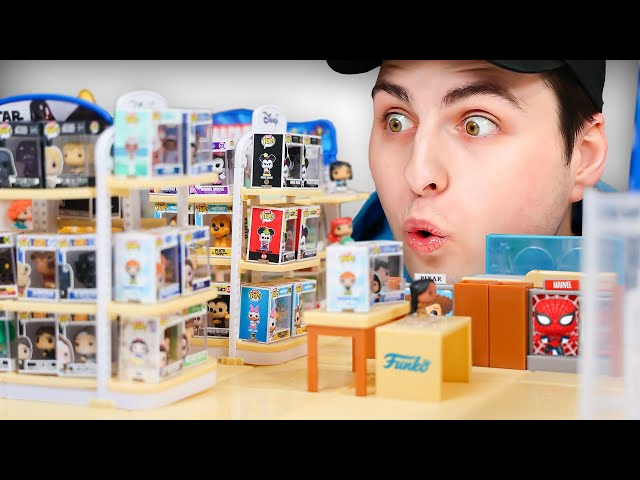 I Built The World’s Smallest Funko Pop Store!
