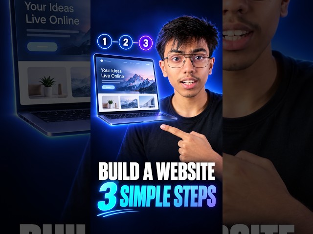 Build a Website with AI in Just 3 Simple Steps