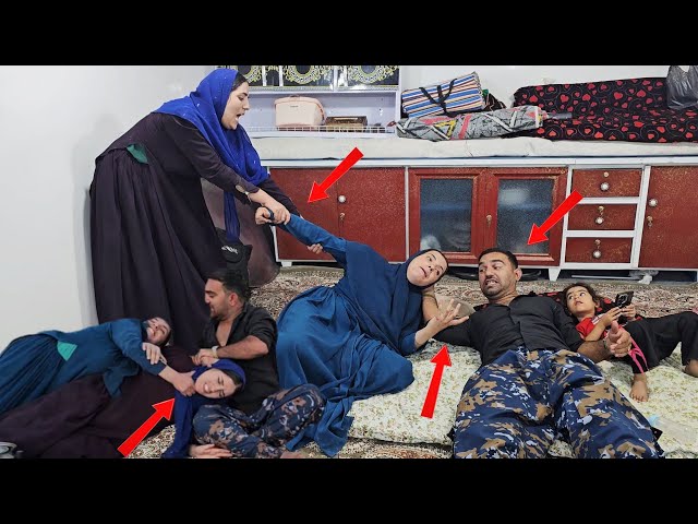 Second wife's late-night effort to reach her husband; an unexpected ending.