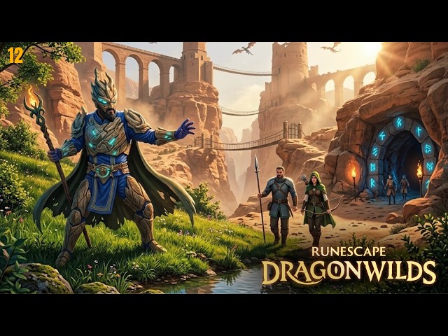 RUNESCAPE DRAGONWILDS: DESAFIOS AINDA MAIS COMPLICADOS NESSE NOVO BIOMA DESERTO COOP com AMIGOS! #ad
