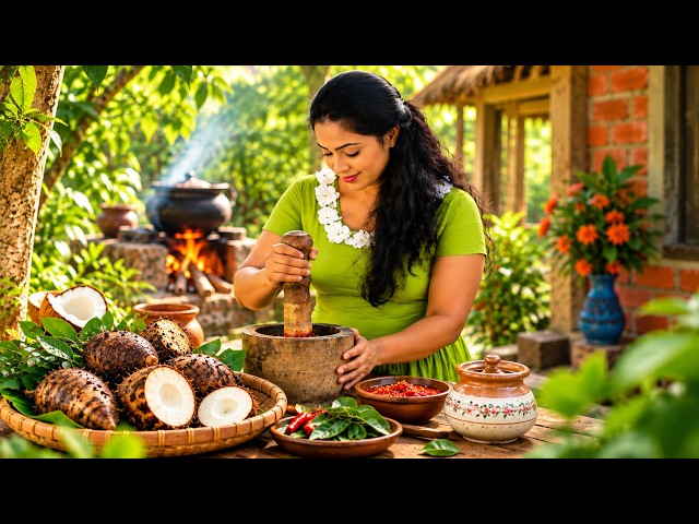 Hingurala Root: Authentic Sri Lankan Village Cooking & ASMR