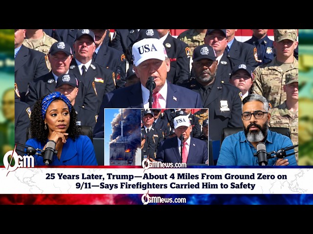 TRUMP: FROM “I SAW IT FROM MY OFFICE” TO “THE FIREMEN CARRIED ME” #trump #9/11 #september11