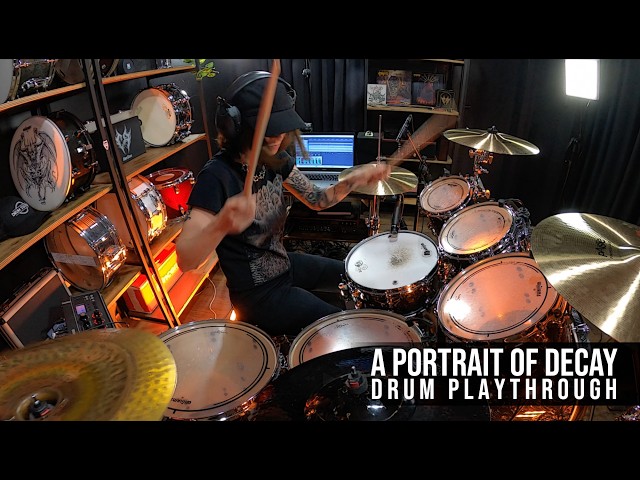CRYPTA - A Portrait of Decay (Drum Playthrough by Luana Dametto)