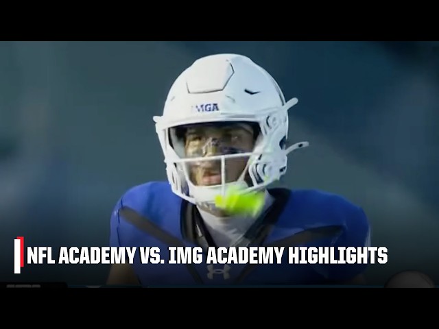 NFL Academy (UK) vs. No. 3 IMG Academy (FL) | Full Game Highlights | SC Next Showcase