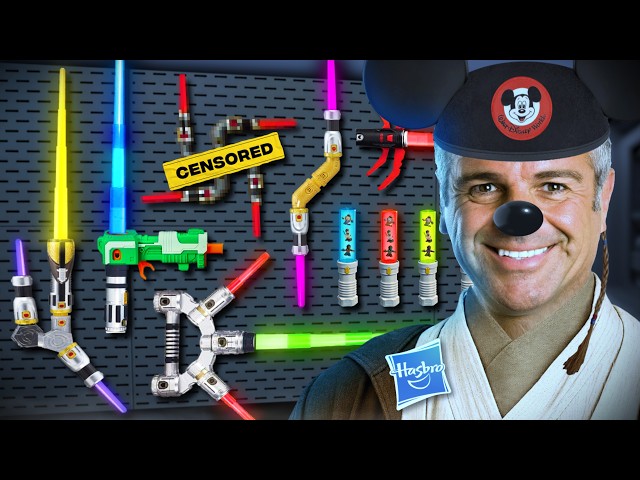 The Disney-fication of Toy Lightsabers