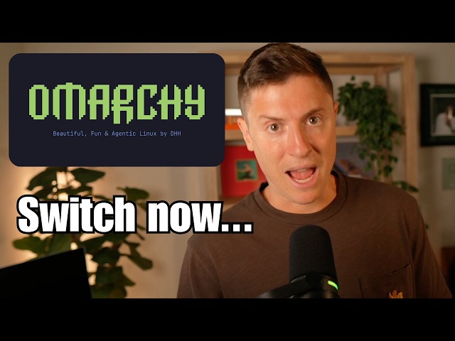 Omarchy is the BEST Operating System on Earth