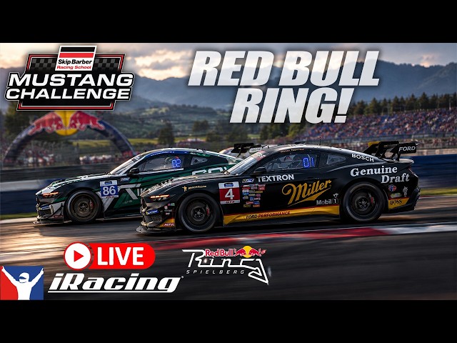 Mustang Challenge Red Bull Ring in the GT4 Mustang Iracing!
