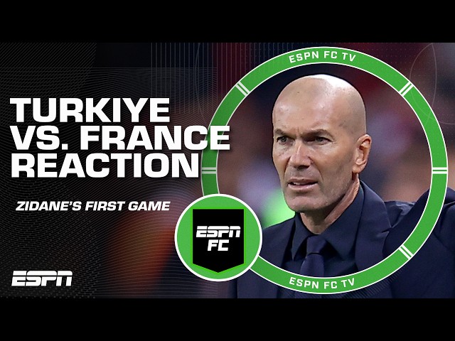 Zidane era underway 👀 REACTION to France's Nations Leagues victory over Turkiye | ESPN FC
