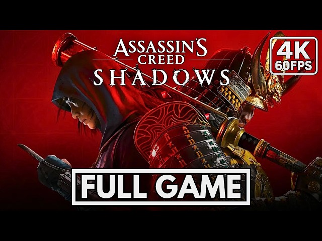ASSASSIN'S CREED SHADOWS Gameplay Walkthrough FULL GAME [PS5 4K60FPS]