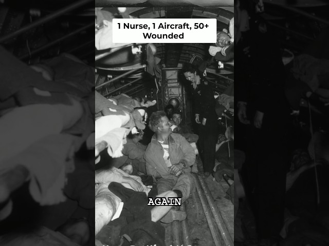 The Incredible Responsibility of WWII Flight Nurses #history #nurses #ww2