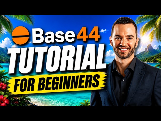 Base44 Tutorial For Beginners 2026 (How To Use Base44 To Build An App)