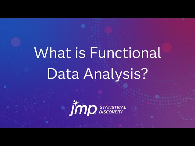 What is Functional Data Analysis?
