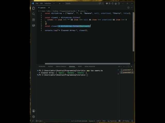 Stop Cleaning Arrays Like This in JavaScript! 🛑
