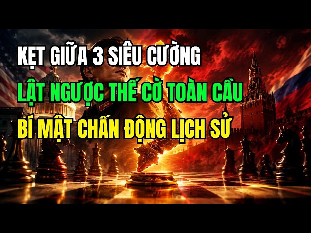 Giải mã NƯỚC CỜ kỷ nguyên buộc 3 siêu cường Nga - Trung - Mỹ phải nể trọng
