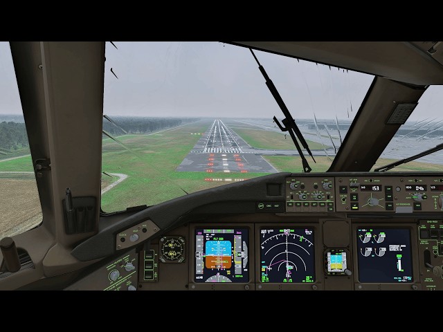 Wuhan Landing | FlightFactor 777 Freighter | XP12