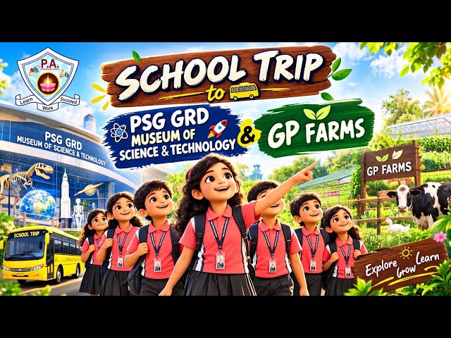 Glimpses of School Trip to PSG GRD Museum of Science and Technology and GP forms | PAIS