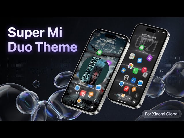 Super Mi Duo Theme For Xiaomi HyperOS 1/2/3 and Miui 