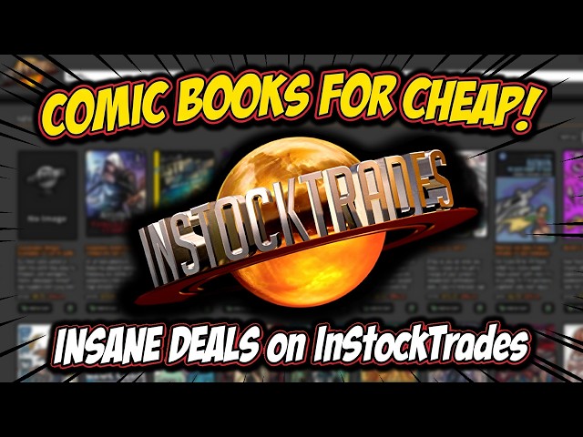 InStockTrades Review: Comic Book Discount Shopping!