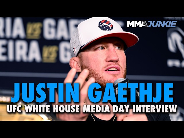Justin Gaethje: Ilia Topuria 'backed himself into a corner' with KO prediction | UFC White House