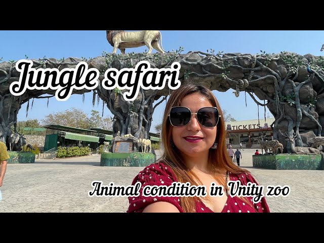 Animals condition in zoo- jungle safari Day3-Unity statue