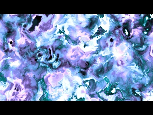 Corrupted Motion Painting Blue Background 4K UHD TV Ambient Visuals | No Sound