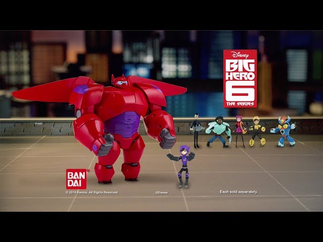 Disney's Big Hero 6 The Series Flame Blast Flying Baymax Commercial