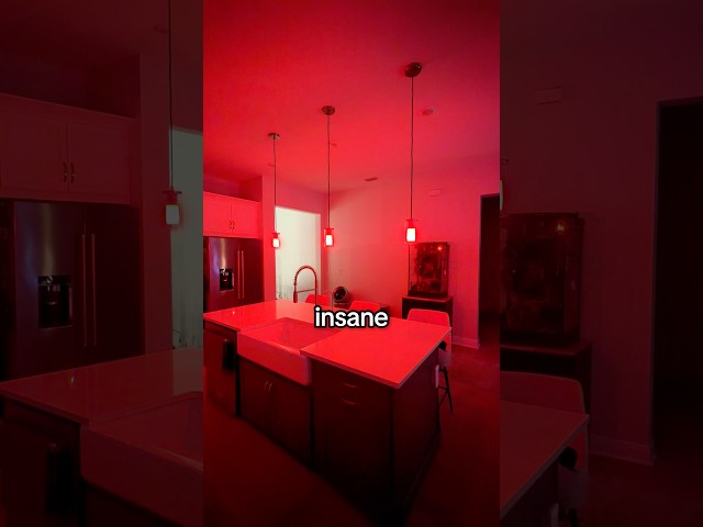 I Replaced My Kitchen Lights With FIRE?!