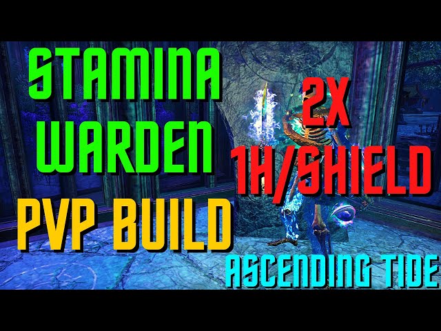 Stamina Warden PVP Build - ESO Ascending Tide