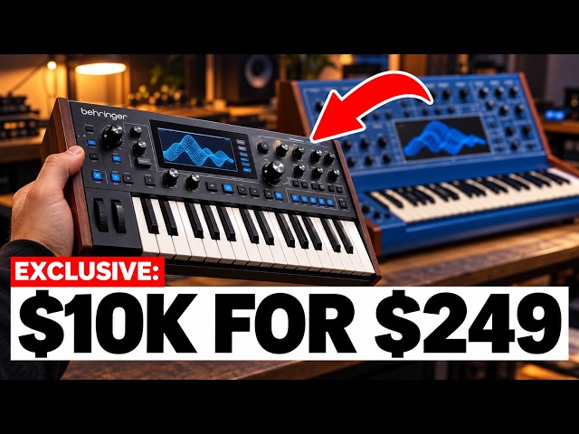 How Behringer Cloned the $10,000 PPG Wave for $249 (The Digital Wavetable War)