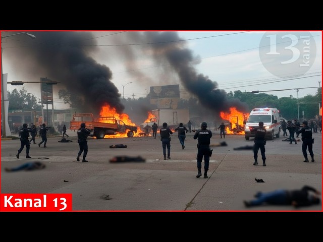 Mexican army kills cartel members in violent clashes, 25 National Guard members left dead