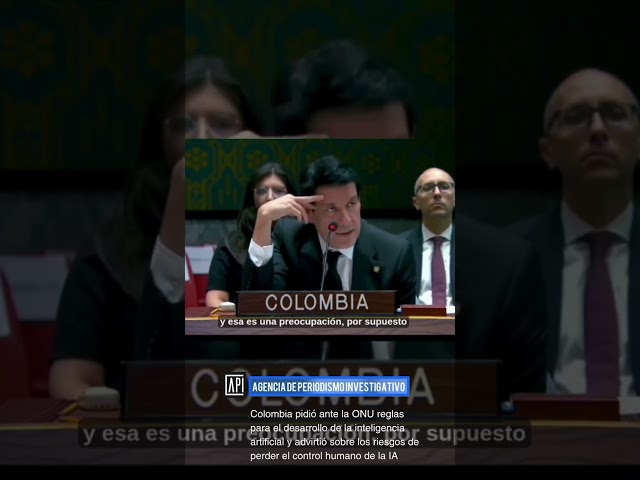 Colombia pidió ante la ONU reglas para el desarrollo de la inteligencia artificial