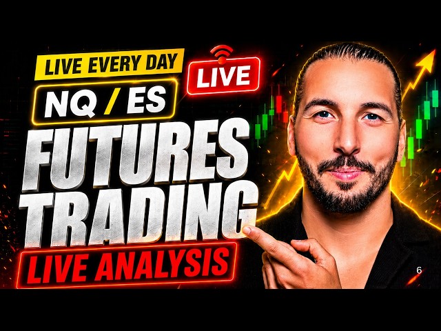 🔴 LIVE DAY TRADING Nasdaq Futures Scalping | NQ Order Flow + Price Action [Sept 15]