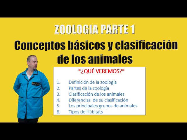 Zoologia Parte 1 Conceptos y clasificación de los animales