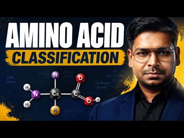 Amino Acid Classification | Biochemistry | Dr. Virendra Singh | CSIR | GATE | DBT | ICMR |