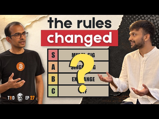 Bitcoin Security Expert: Stop Doing THIS - Anant Tapadia | TBD #27