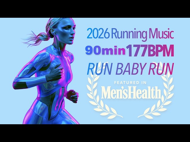 177 BPM Running Music 2026 🔥 90 Min Nonstop Mix | 177 SPM Marathon Cadence & Stride-Rate Lock