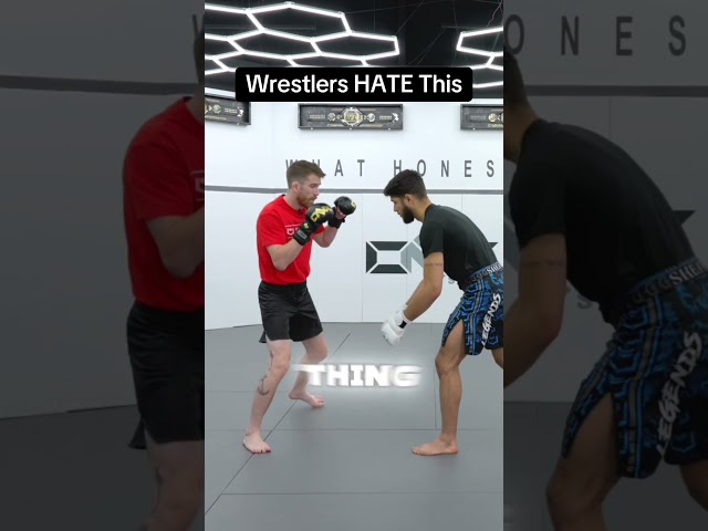 Make Wrestlers Panic With This Feint | How to fight wrestlers