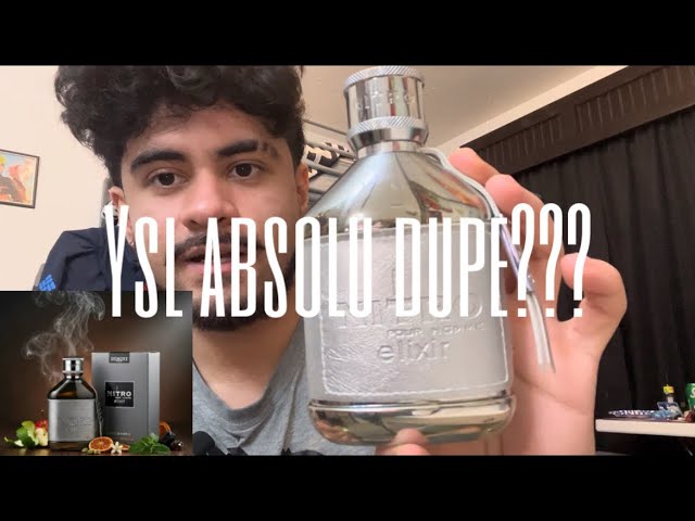 Best dupe ever? | Nirtro elixir review | ysl aboslu dupe | infamous king 